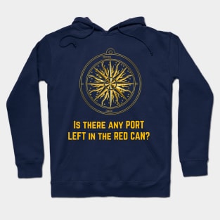 Is there any port left in the red can? Hoodie